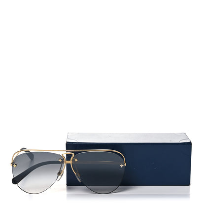 Louis Vuitton Monogram Grease Gradient Sunglasses Z1045W 9 of 9