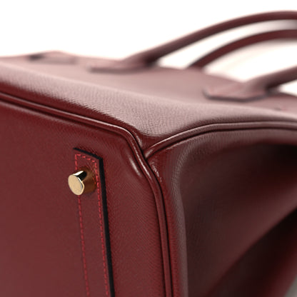 Hermes Epsom Birkin 30 Rouge H 12 of 14