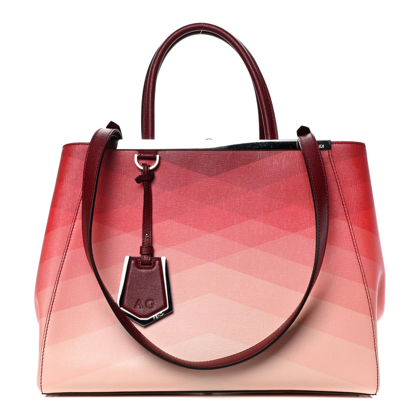 Vitello Elite Geometric Degrade Regular 2Jours Tote