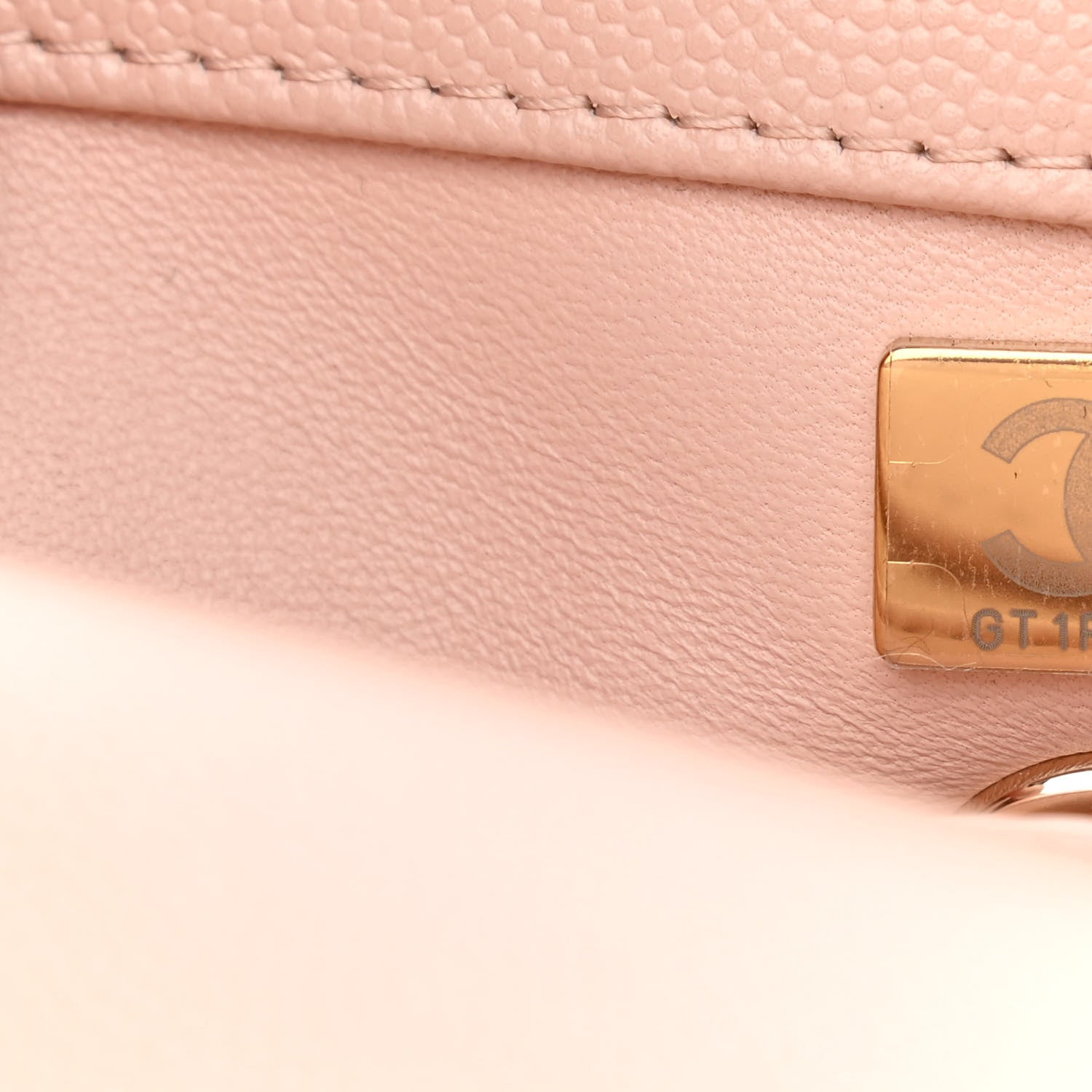 Chanel Caviar Quilted Mini Coco Handle Flap Rose Clair 7 of 10
