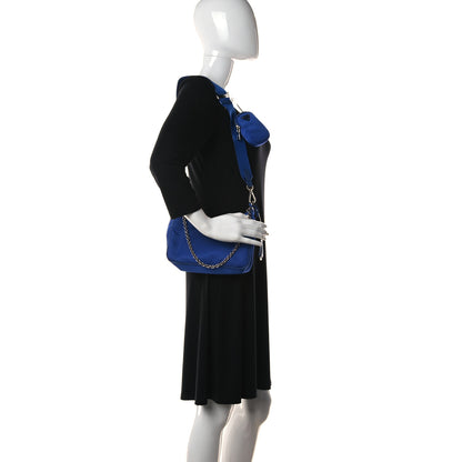 Prada Nylon Re-Edition 2005 Shoulder Bag Indaco 3 of 15