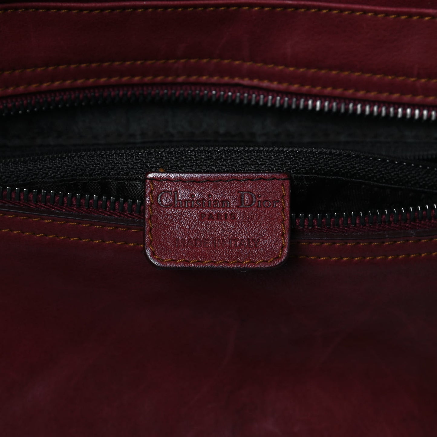 Calfskin Medium Gaucho Double Saddle Bag Red