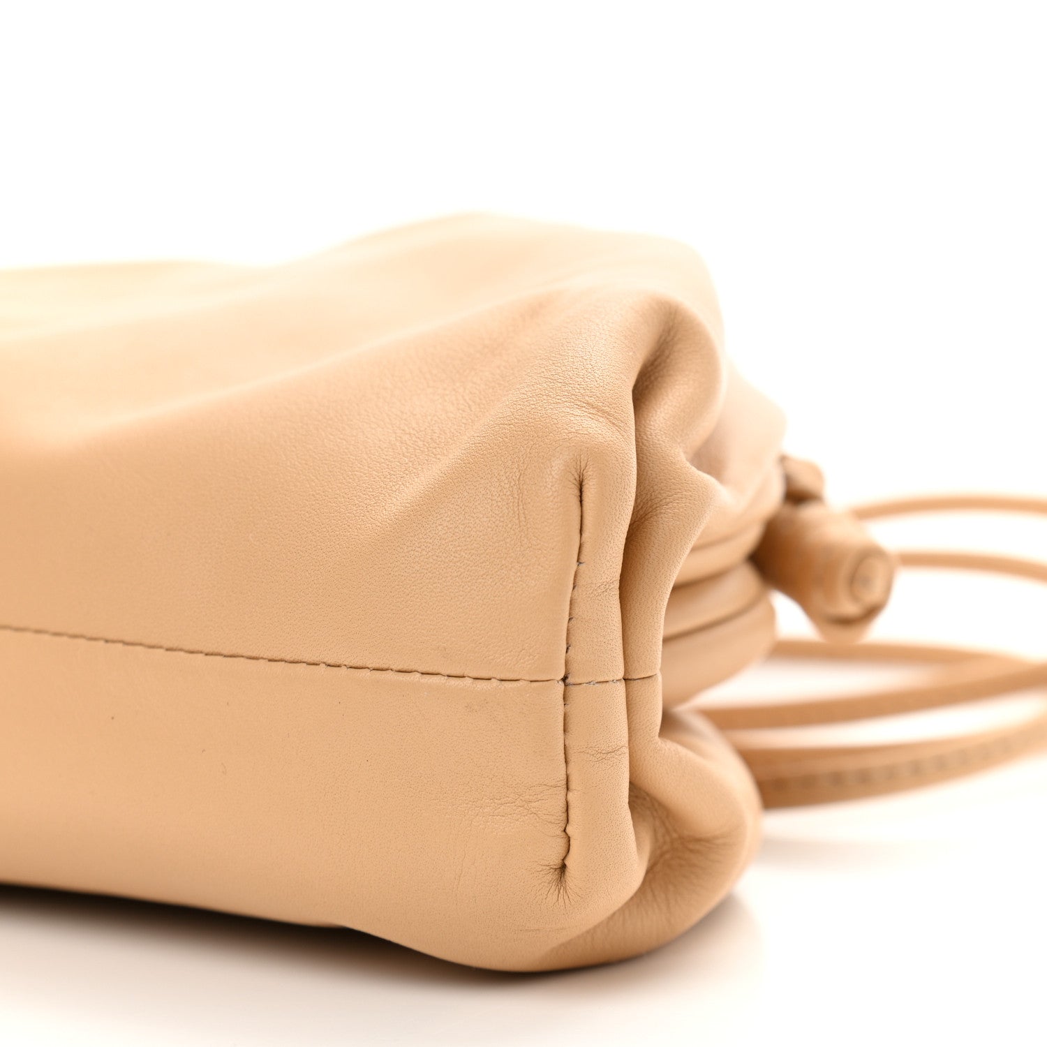 Bottega Veneta Butter Calfskin The Mini Pouch Almond 11 of 11