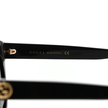 Gucci Round GG Sunglasses GG0028SA Black 6 of 8