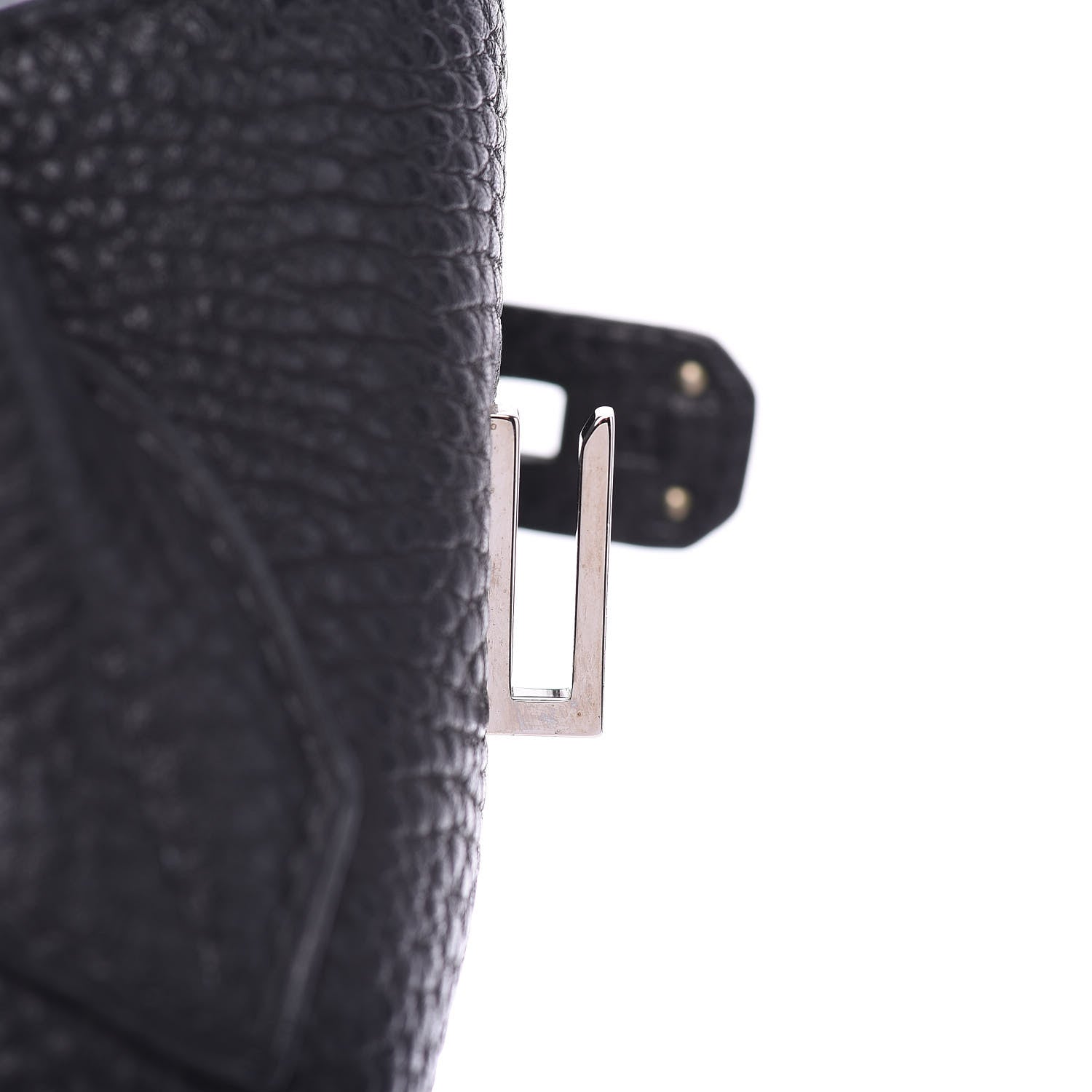 Hermes Taurillon Clemence Birkin 35 Black 9 of 28