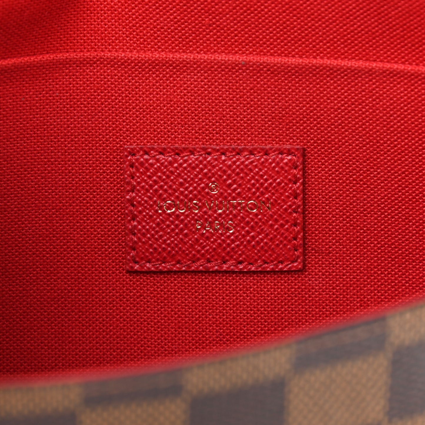 Damier Ebene Pochette Felicie Chain Wallet