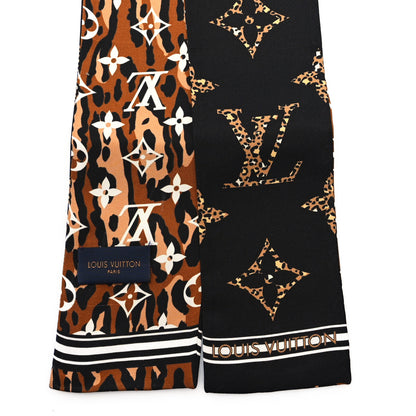 Louis Vuitton Silk Monogram Giant Jungle Bandeau Black 2 of 3