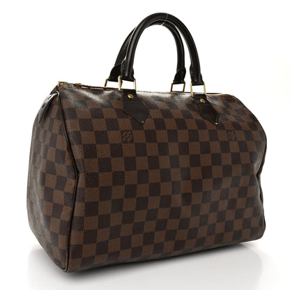 Louis Vuitton Damier Ebene Speedy 30 2 of 10