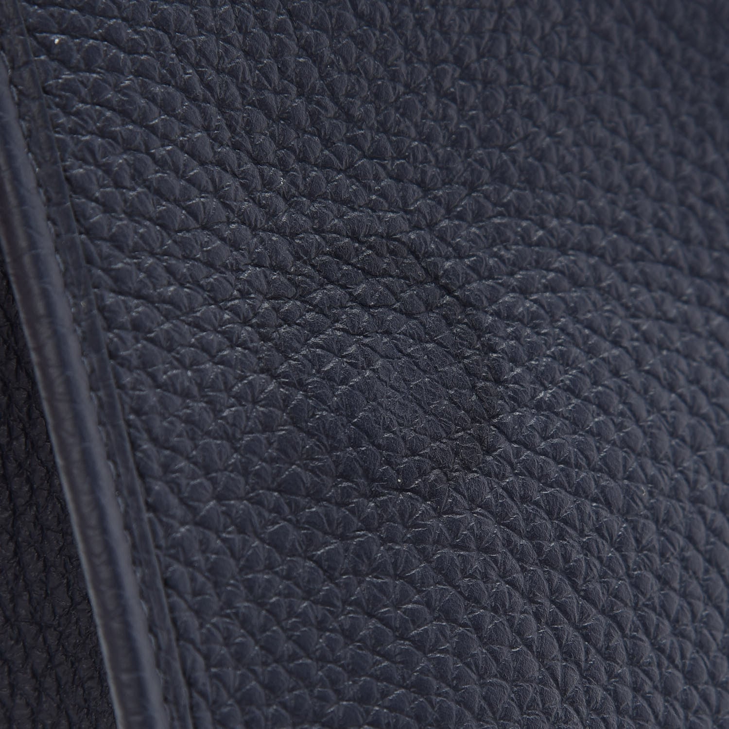 Hermes Taurillon Clemence Evelyne TPM Bleu Nuit 10 of 13