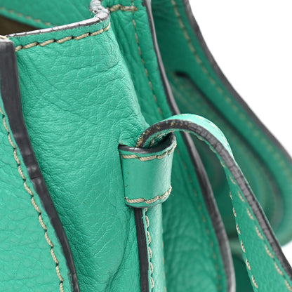 Chloe Calfskin Mini Marcie Round Crossbody Bag Jade Green 13 of 14