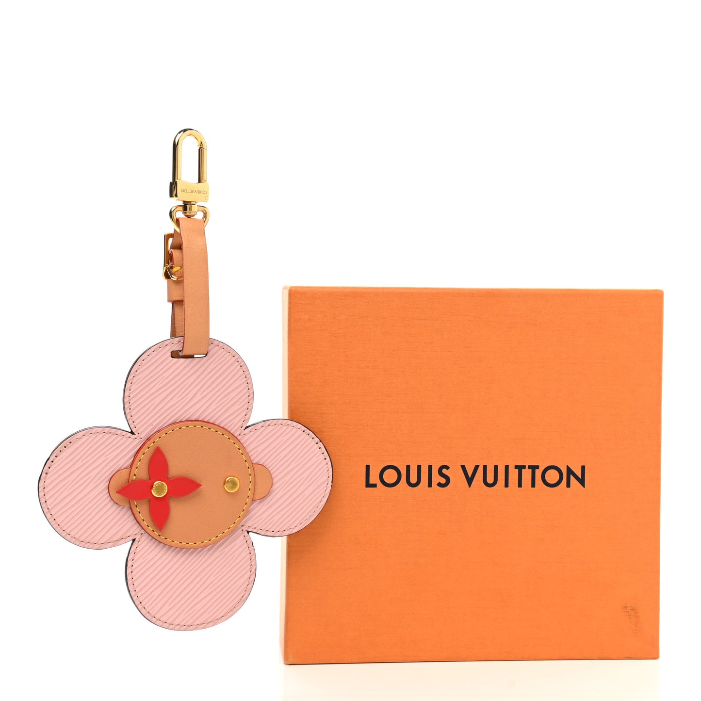 Epi Monogram Vivienne Head Bag Charm Key Holder