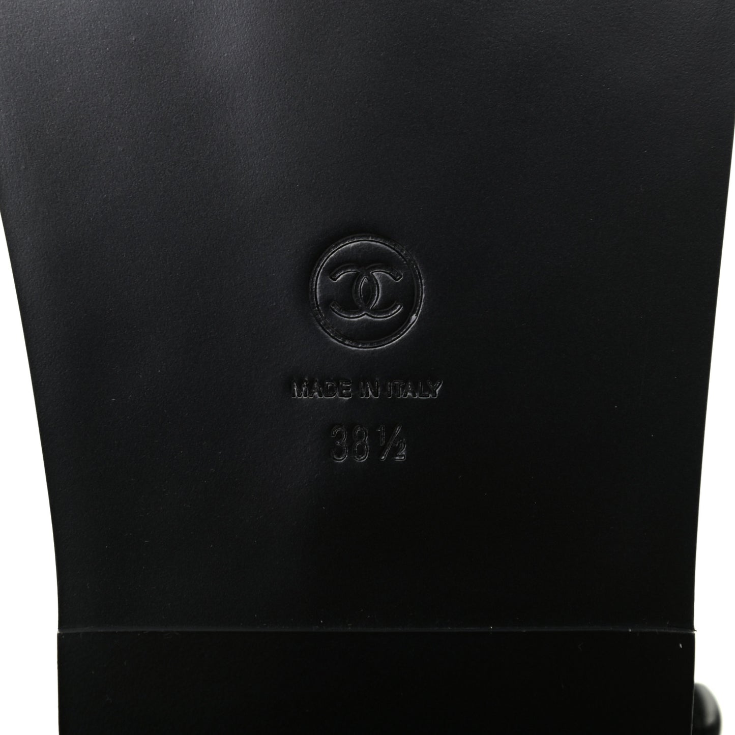 Lambskin Quilted Velcro Dad Sandals 38.5 So Black