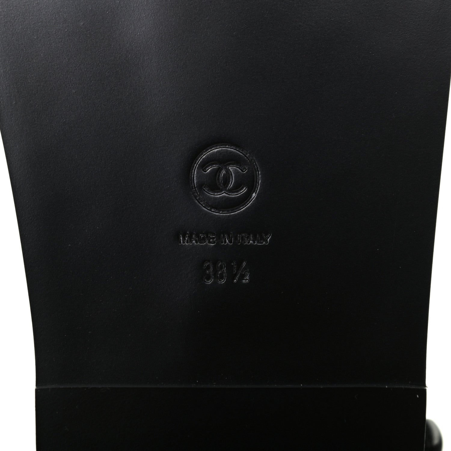 Chanel Lambskin Quilted Velcro Dad Sandals 38.5 So Black 6 of 9