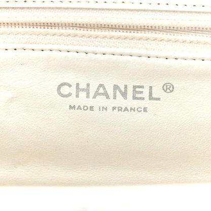 Chanel Caviar Quilted Timeless Clutch White 5 of 7