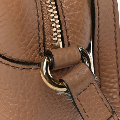 Gucci Pebbled Calfskin Small Soho Disco Bag Camelia 12 of 12