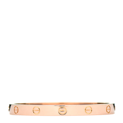 Cartier 18K Pink Gold LOVE Bracelet 17 1 of 5