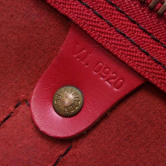 Louis Vuitton Epi Keepall 50 RED 9 of 9