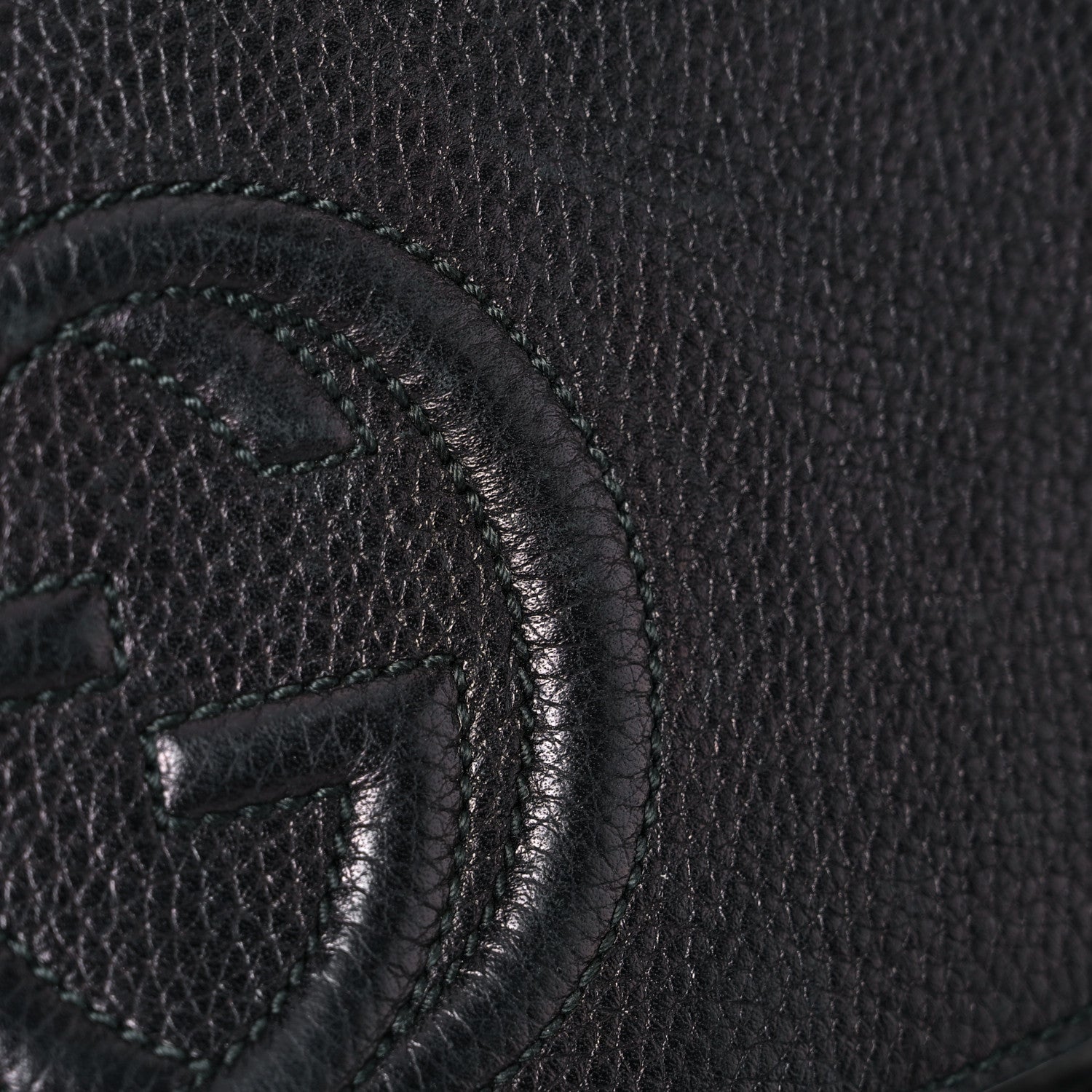 Gucci Pebbled Calfskin Medium Soho Flap Crossbody Black 22 of 23