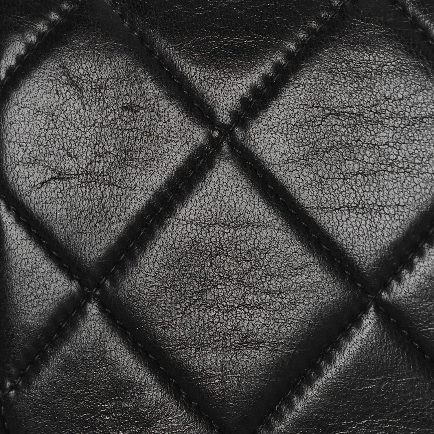 Chanel Lambskin Quilted Medium Single Flap Black 15 of 16