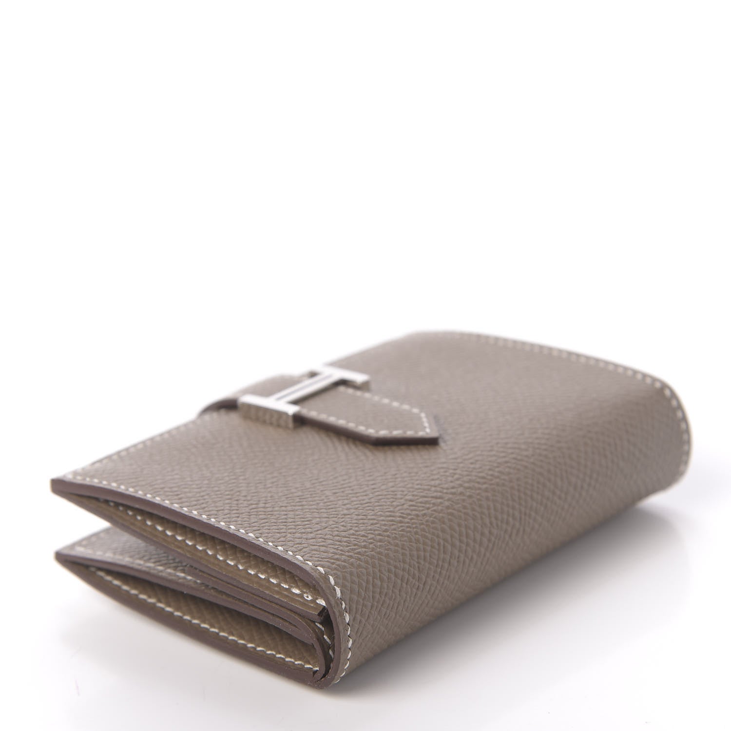 Hermes Epsom Mini Bearn Wallet Etoupe 4 of 8