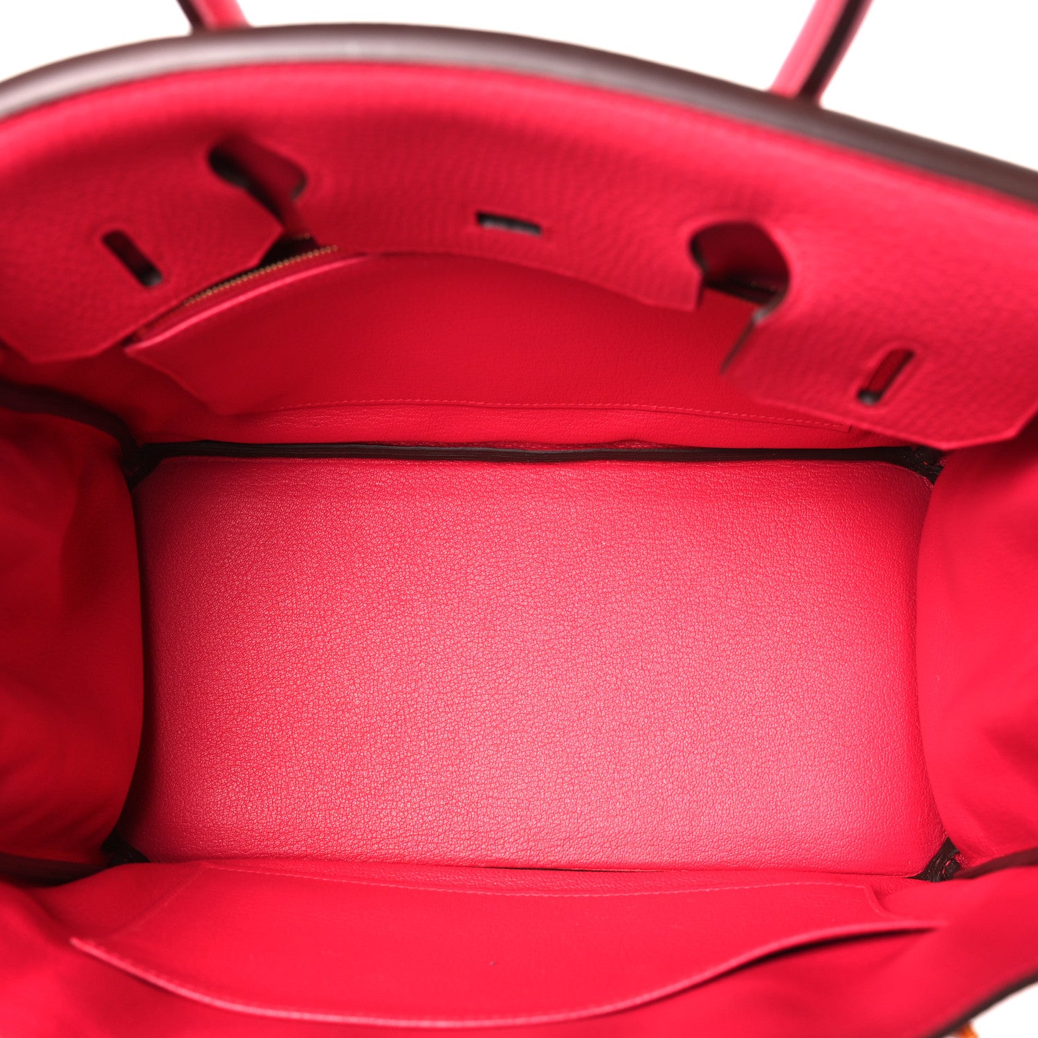 Hermes Taurillon Clemence Birkin 30 Rose Extreme 5 of 12