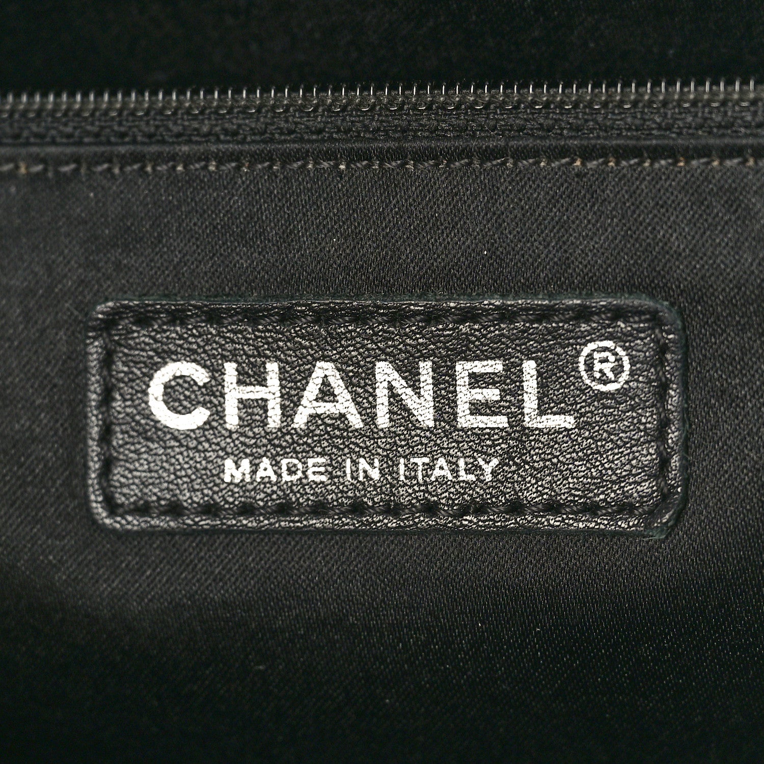 Chanel Caviar Quilted Grand Shopping Tote GST Black 6 of 12