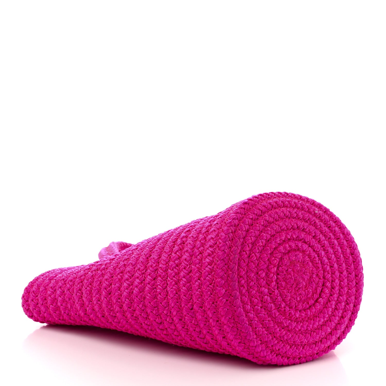 Balenciaga Nylon Lambskin Woven Small Ibiza Basket With Strap Lipstick Pink 4 of 10