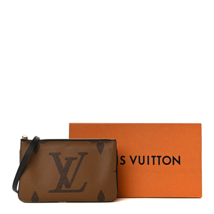 Louis Vuitton Reverse Monogram Giant Double Zip Pochette 11 of 11