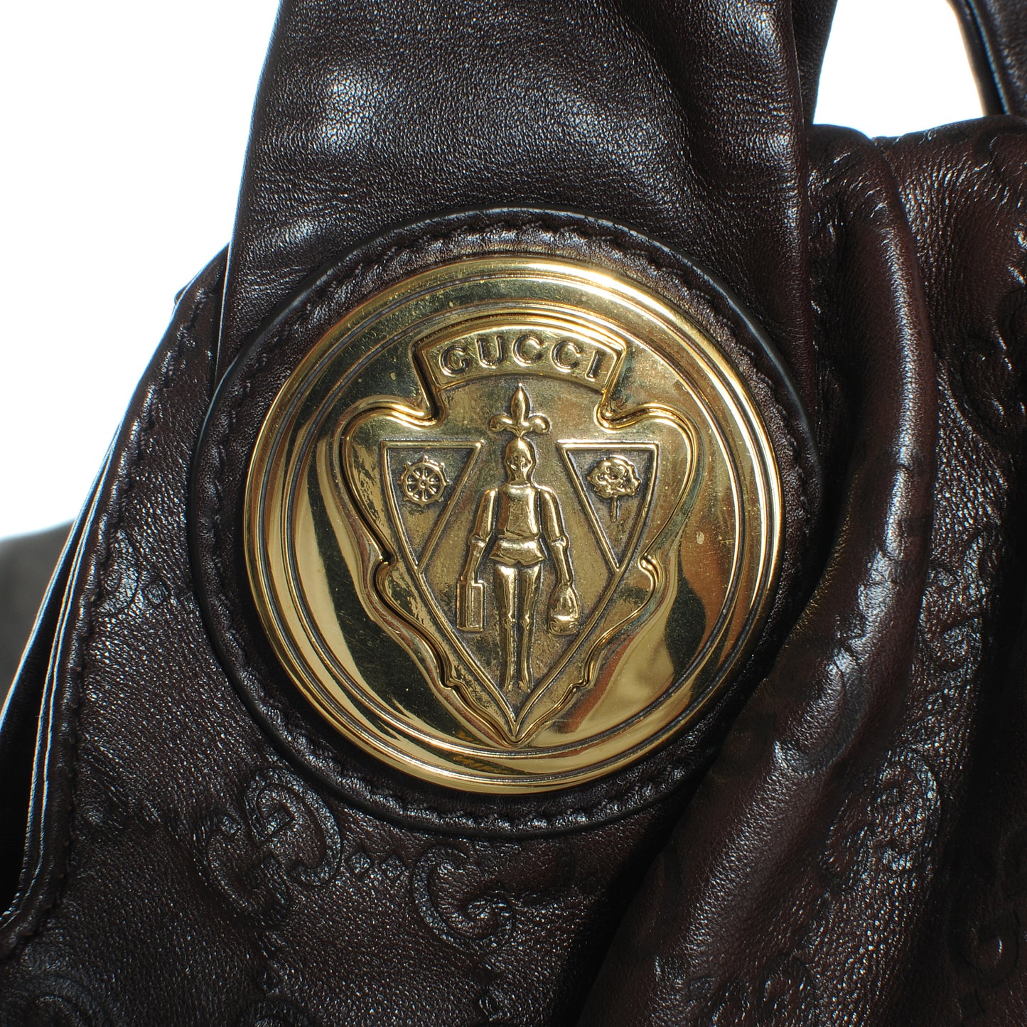 Guccissima Small Hysteria Chocolate