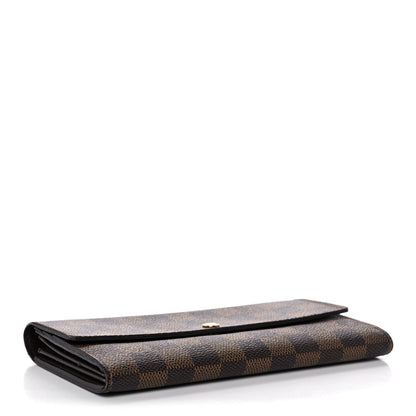Louis Vuitton Damier Ebene Sarah Wallet 4 of 12
