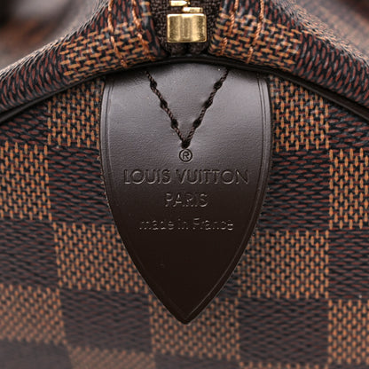 Louis Vuitton Damier Ebene Speedy 30 9 of 16