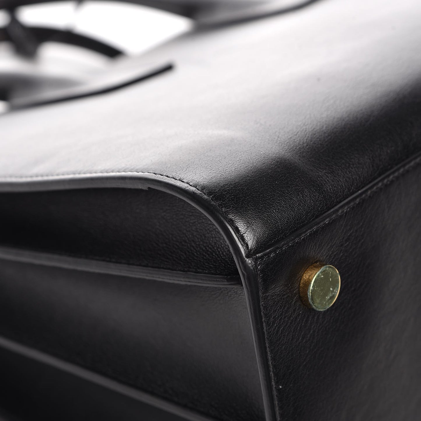 Calfskin Large Sac De Jour Carryall Black