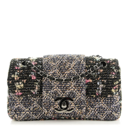 Chanel Tweed Medium Fantasy Flap Black 1 of 8