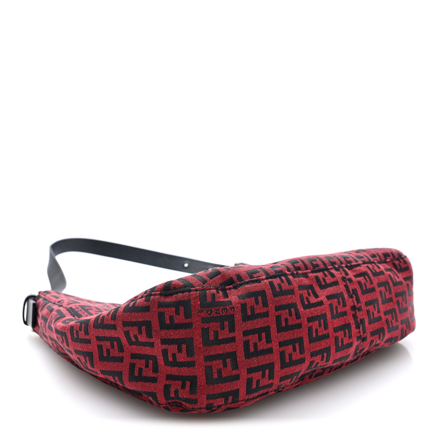 Fendi Zucchino Hobo Red 4 of 9