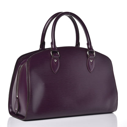 Louis Vuitton Epi Pont-Neuf PM Cassis 3 of 7