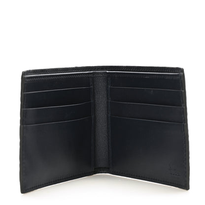 Gucci Micoguccissima Bi-Fold Wallet Black 5 of 6