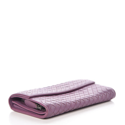 Bottega Veneta Nappa Intrecciato Continental Wallet Corot 4 of 13