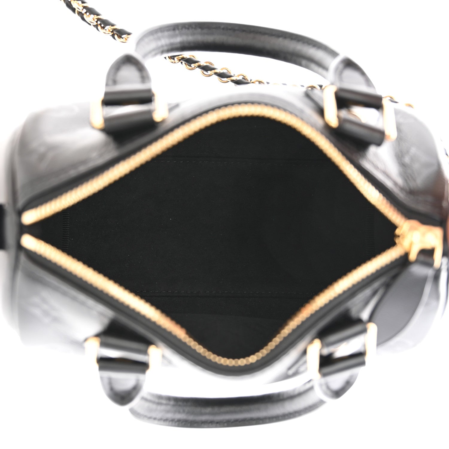 Louis Vuitton Monogram Ink Speedy BB Black 4 of 9