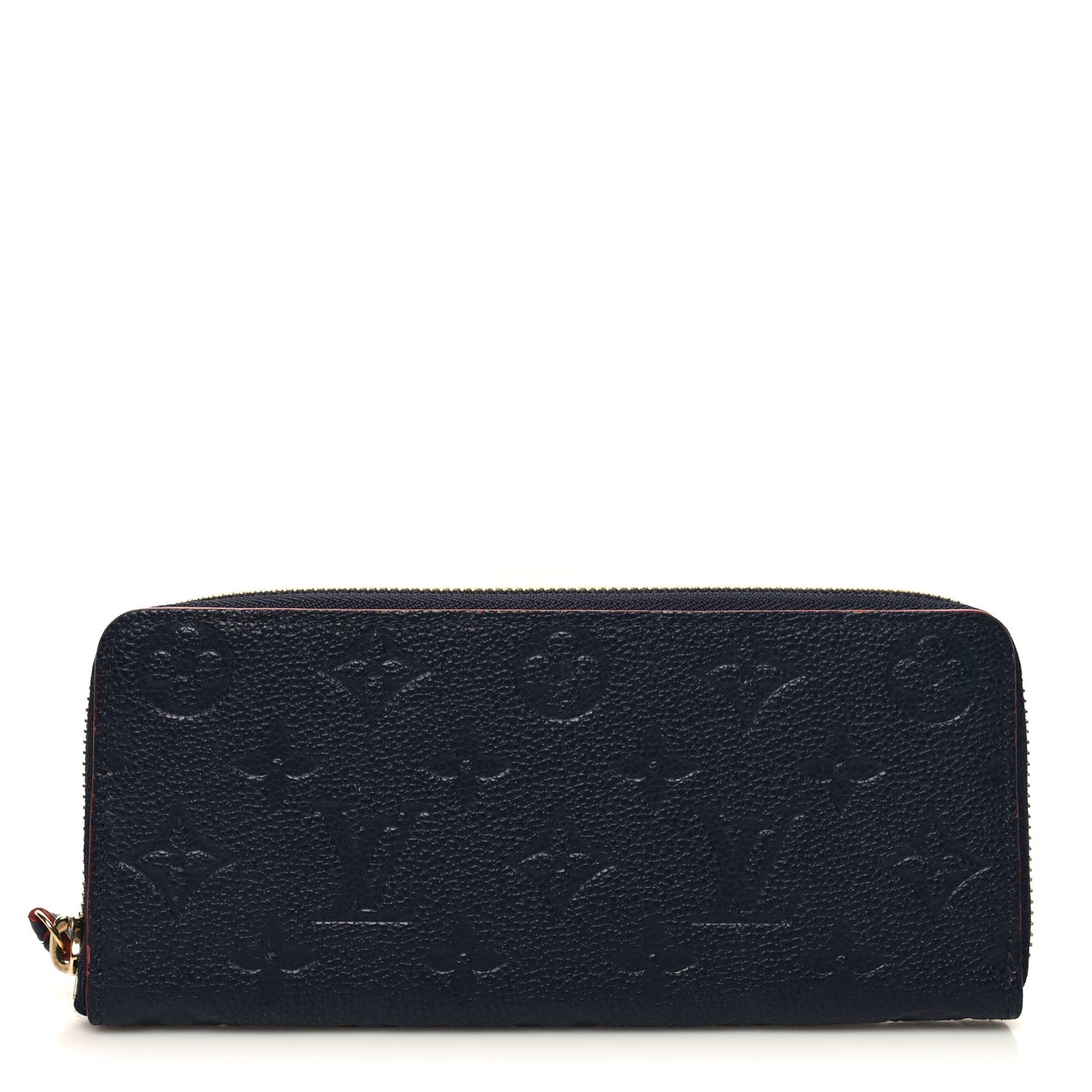Empreinte Clemence Wallet Marine Rouge