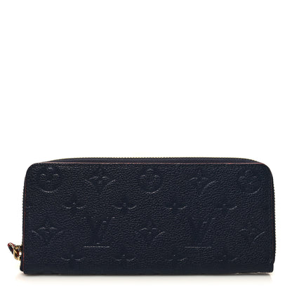 Louis Vuitton Empreinte Clemence Wallet Marine Rouge 1 of 7