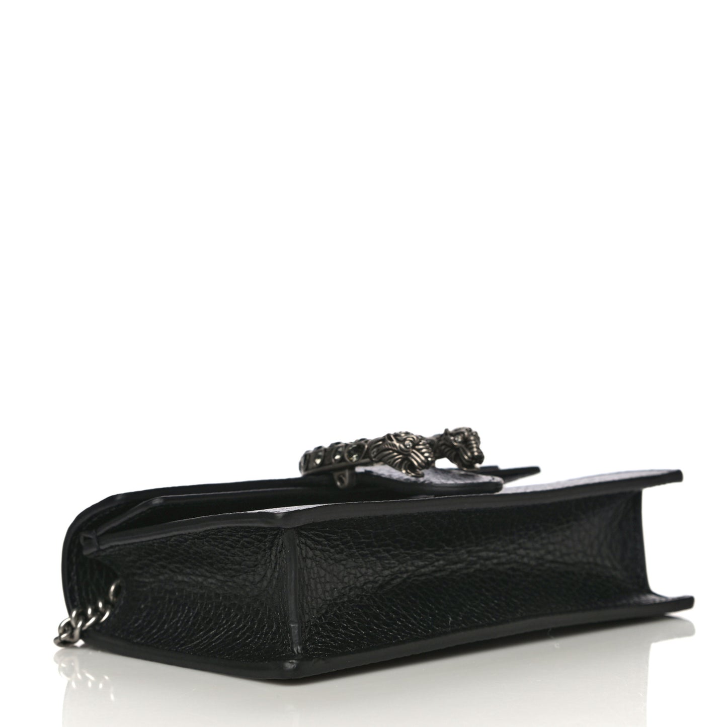 Calfskin Super Mini Dionysus Shoulder Bag Black
