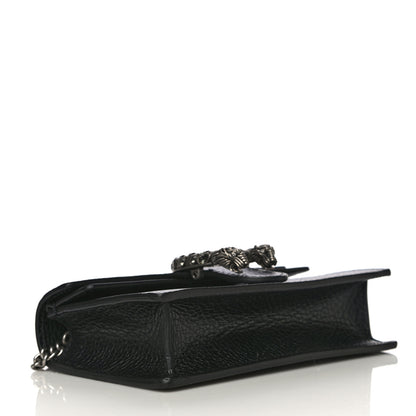 Gucci Calfskin Super Mini Dionysus Shoulder Bag Black 4 of 10