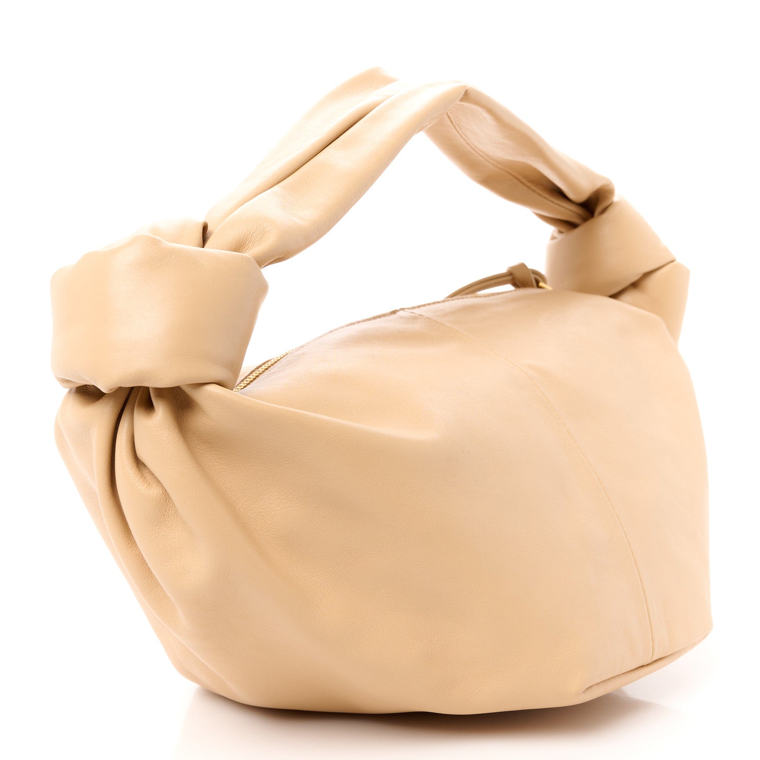 Bottega Veneta Nappa Mini Double Knot Bag Porridge 3 of 9