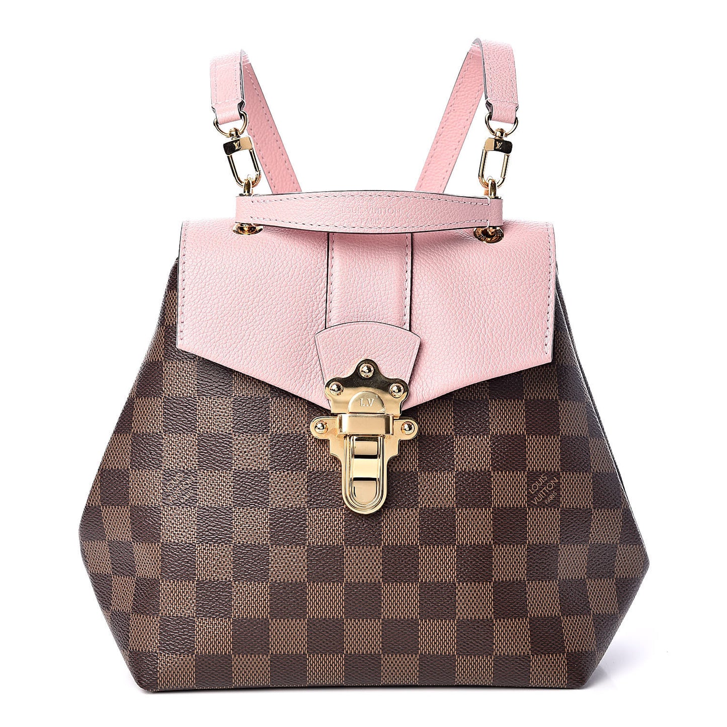 Damier Ebene Clapton Backpack Magnolia