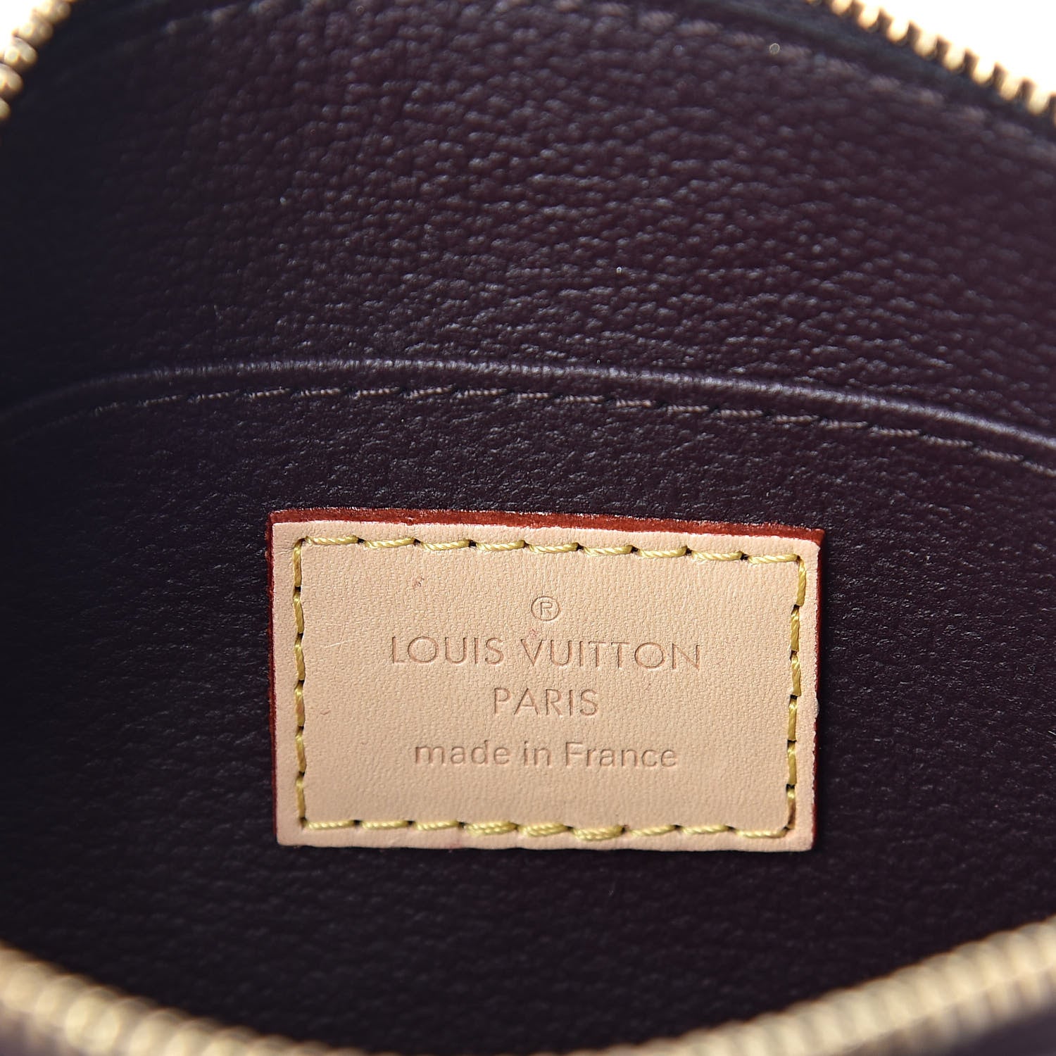 Louis Vuitton Vernis Cosmetic Pouch Amarante 6 of 6