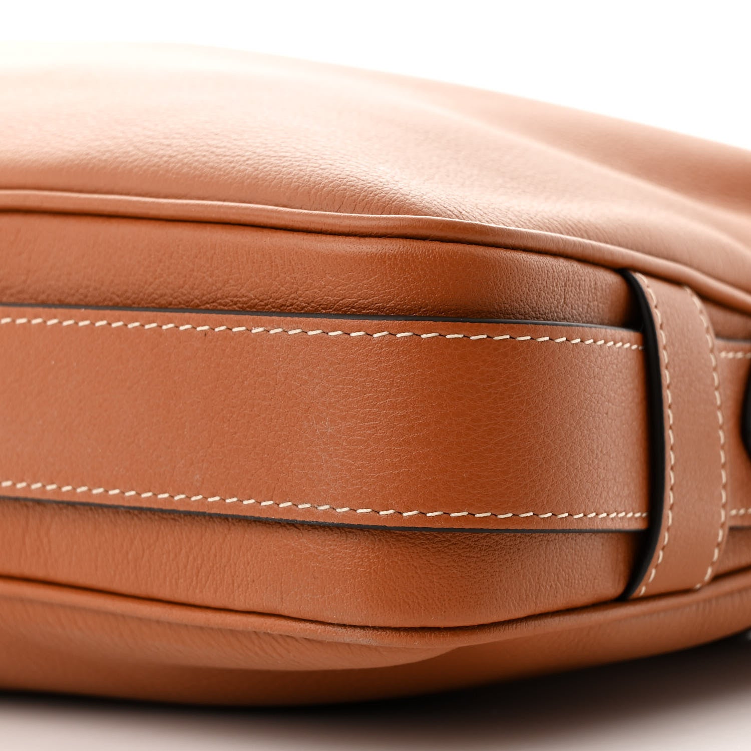 Celine Supple Calfskin Medium Romy Shoulder Bag Tan 10 of 10