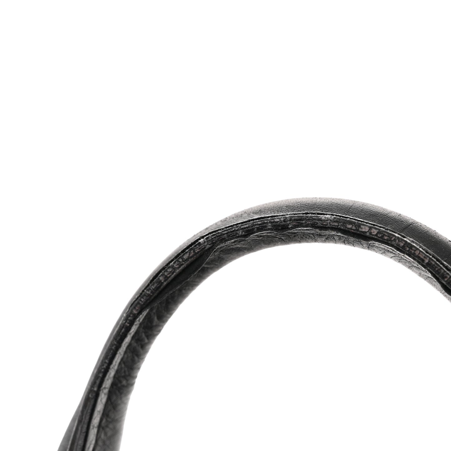 Deerskin Cannage Stitched Boston Black