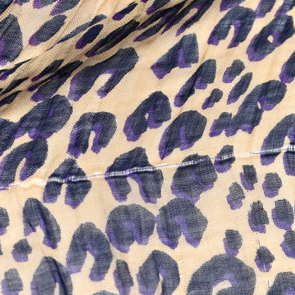 Louis Vuitton Cashmere Silk Leopard Etole Stole Multicolor 5 of 8