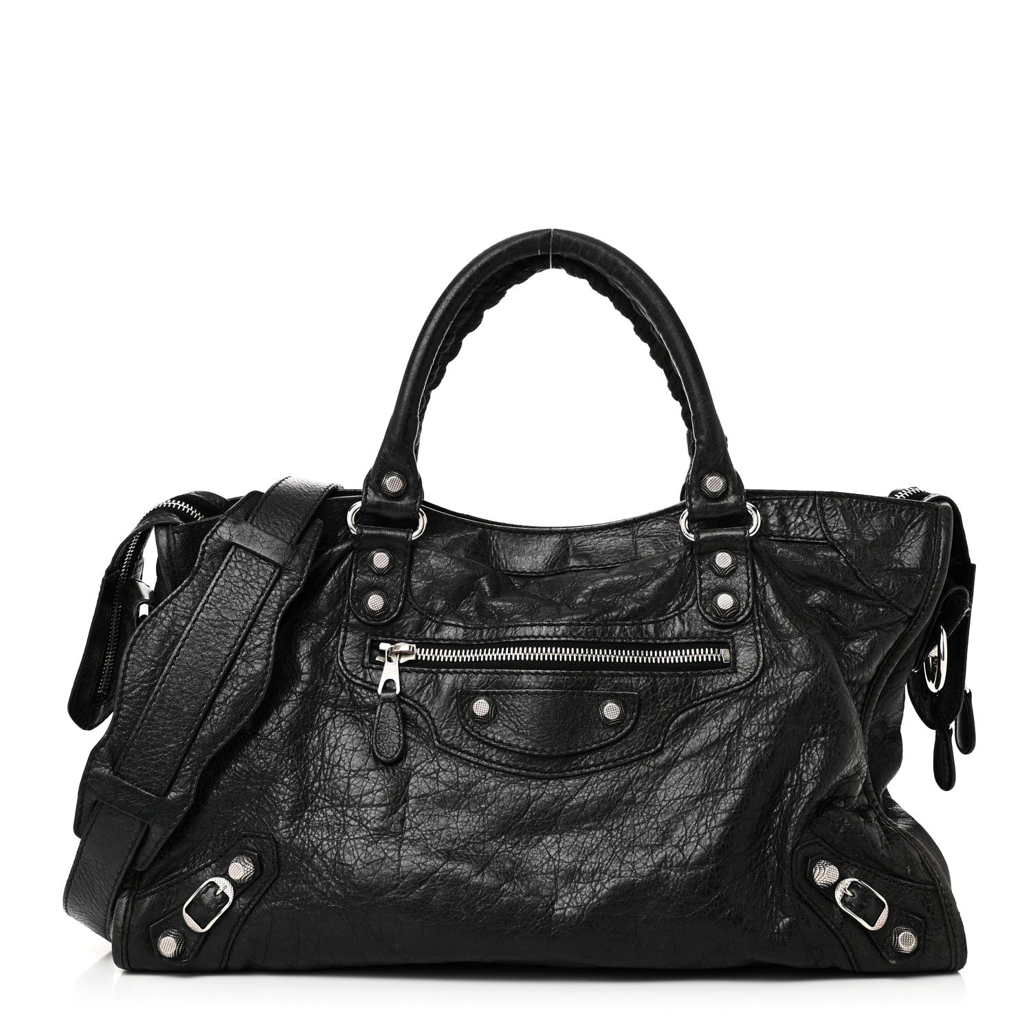 Balenciaga Agneau Giant 12 Silver Hardware City Black 1 of 9