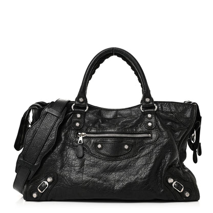 Balenciaga Agneau Giant 12 Silver Hardware City Black 1 of 9